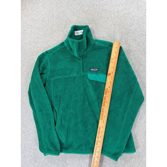 Patagonia Re-Tool‎ Snap T Fleece Pullover (Women's Medium) Green - Picture 5 of 12